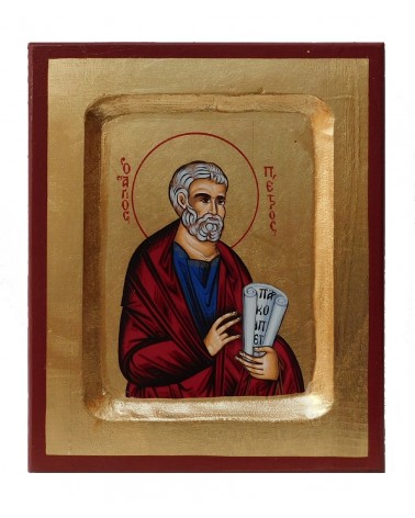 Icona san Pietro serigrafata