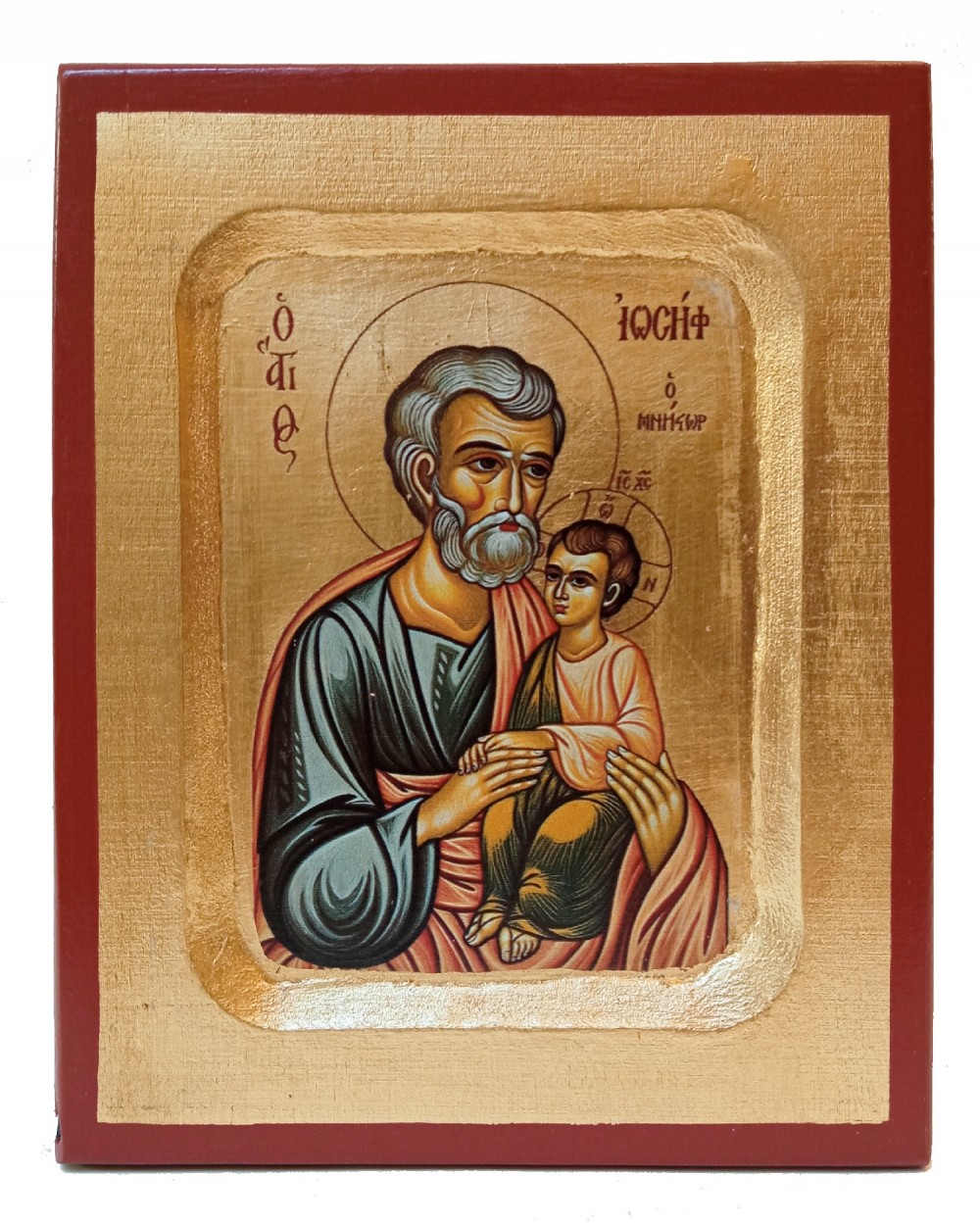San Giuseppe icona sacra serigrafata dimensione piccola