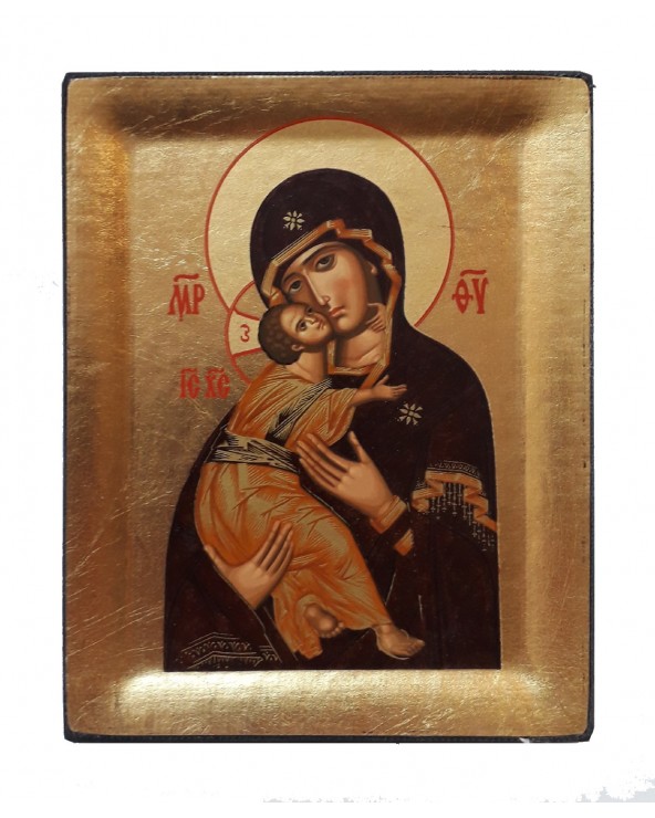 Madre di Dio della Tenerezza Vladimir icona serigrafata