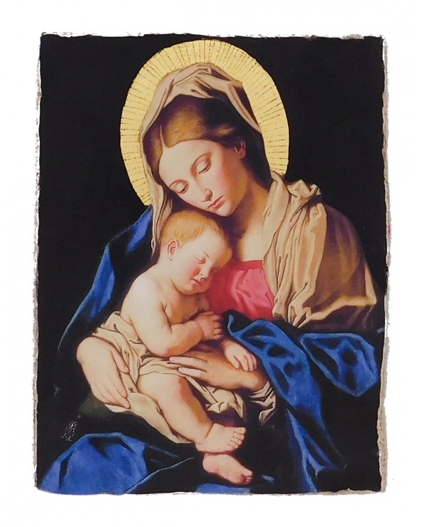 Madonna della Provvidenza su affresc