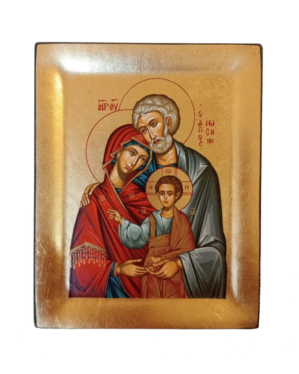 Icona serigrafata Sacra Famiglia