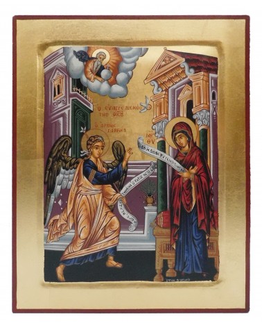Icona serigrafata dell'Annunciazione